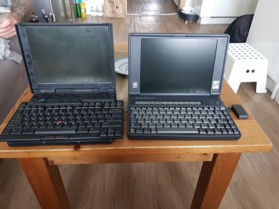 HP omnibook 800ct and THIKPAD 701C
